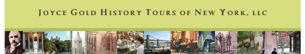 Joyce Gold History Tours of New York