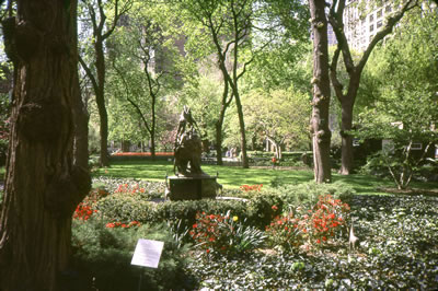 Gramercy Park gardens